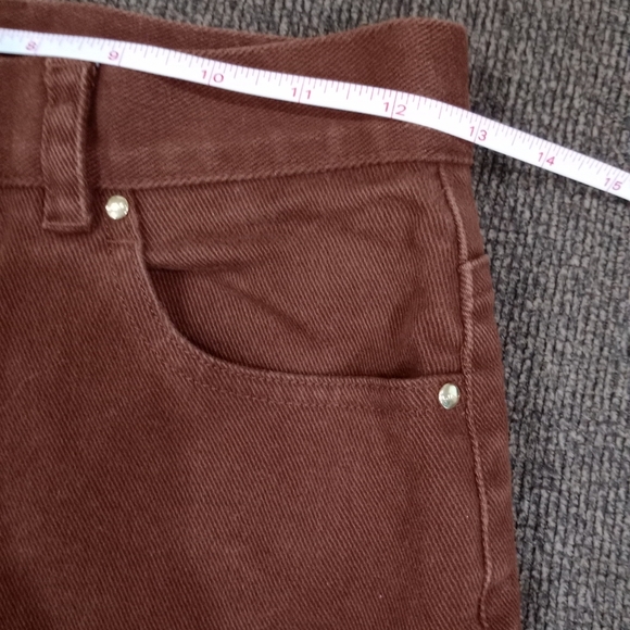 Lauren Jeans Co. Ralph Lauren Brown Mom Jeans Women's Size 4 Petite Retro Preppy - Picture 9 of 11